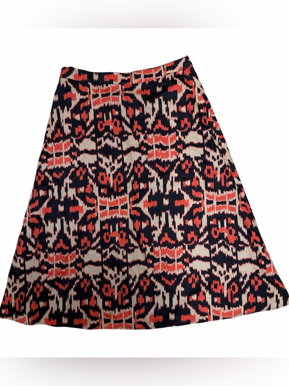 Jones Wear Studio Caspian Black Combo Boho Midi Skirt NWT Size 4